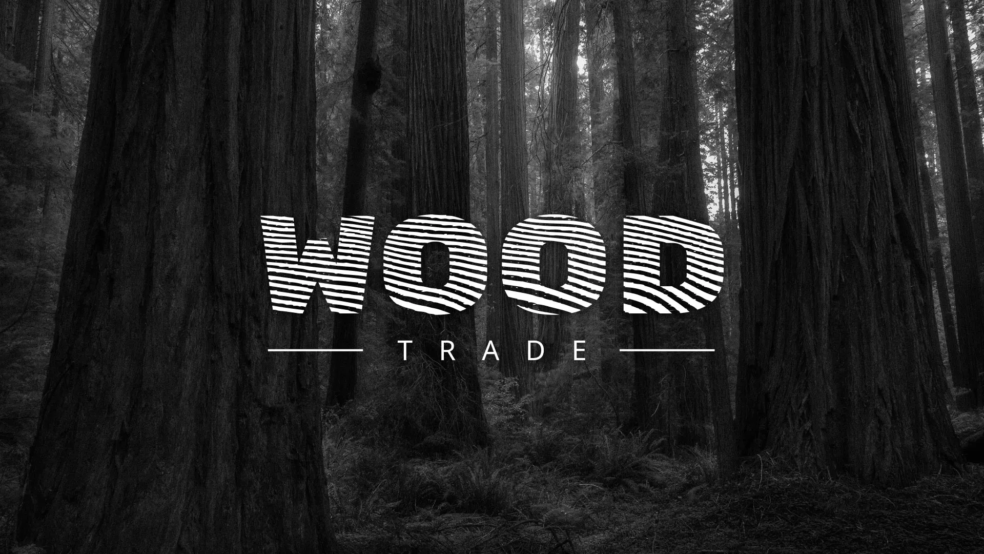 Разработка логотипа для компании «Wood Trade» в Кудрово