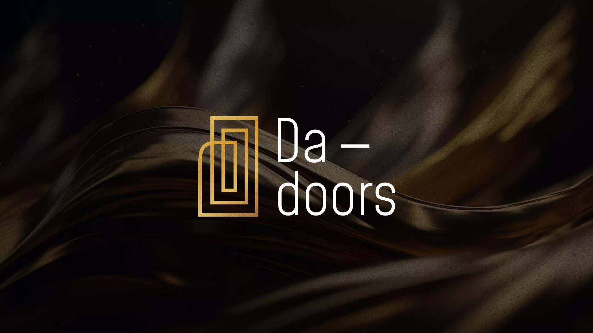 Разработка логотипа для компании «DA-DOORS» в Кудрово